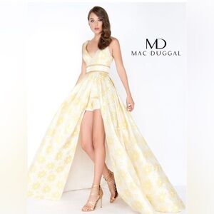 Mac Duggal FloralGown with jumper Size 10